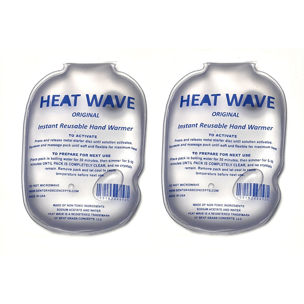 Heat Wave 3x5 Hand Warmers - 2-Pack, 4-Pack, or Bulk Multi-Packs