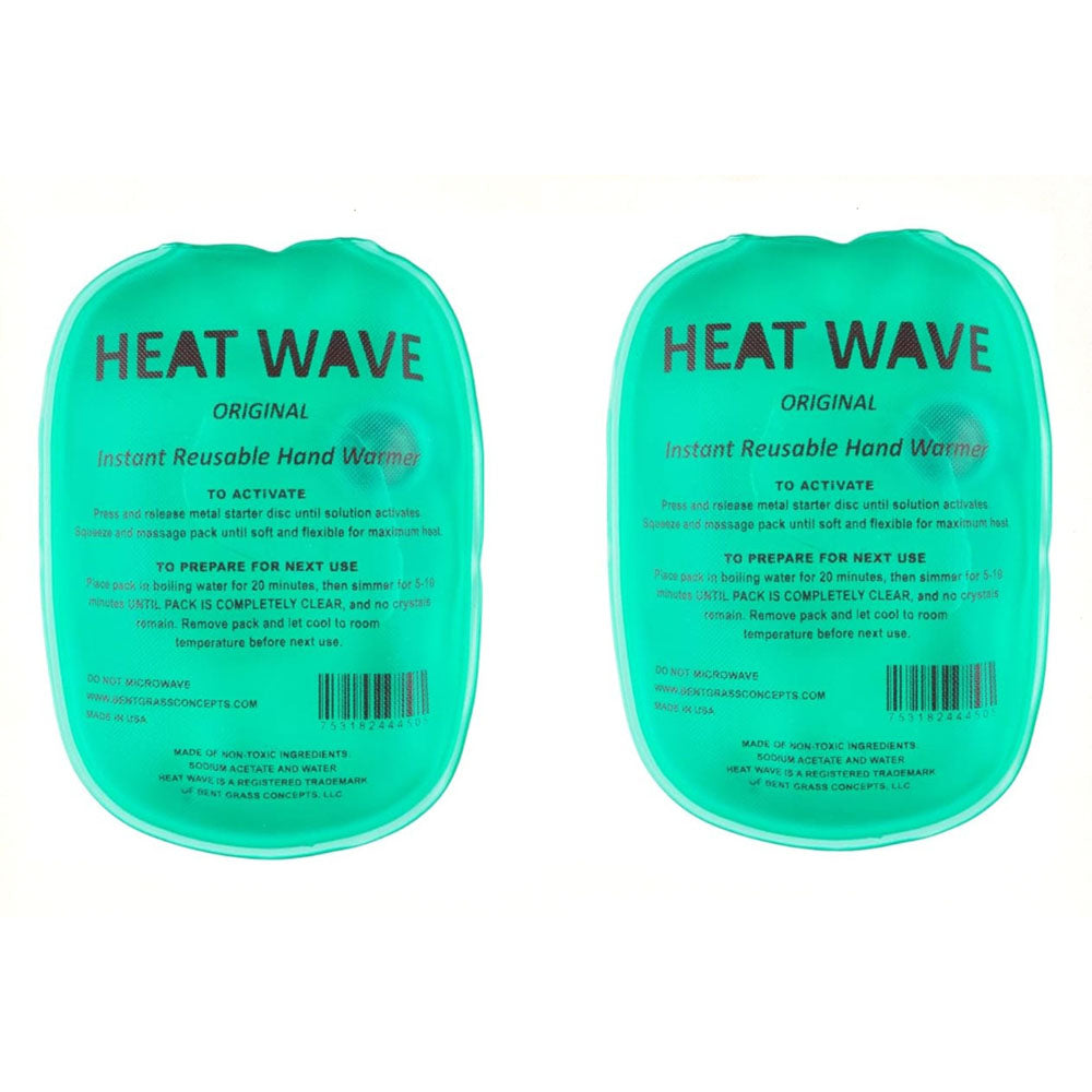 Heat Wave 3x5 Hand Warmers - 2-Pack, 4-Pack, or Bulk Multi-Packs