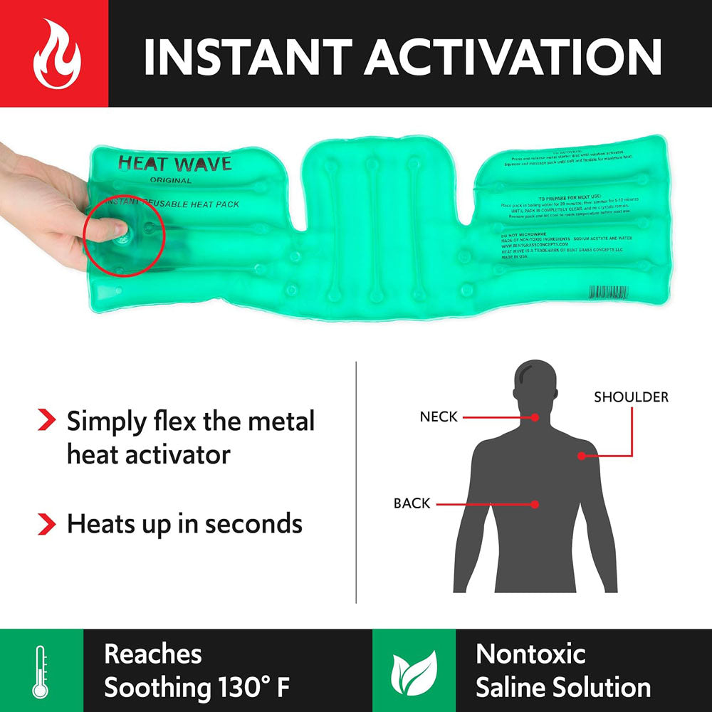 Heat Wave XL Shoulder Heat Pack - 2 PACK