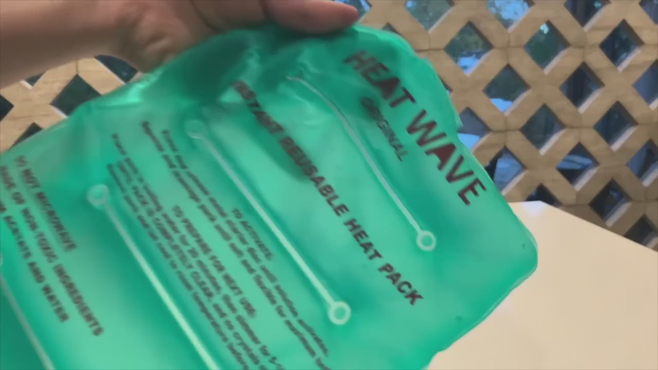 Heat Wave Large Heat Pack 8"x12" Instant and Reusable